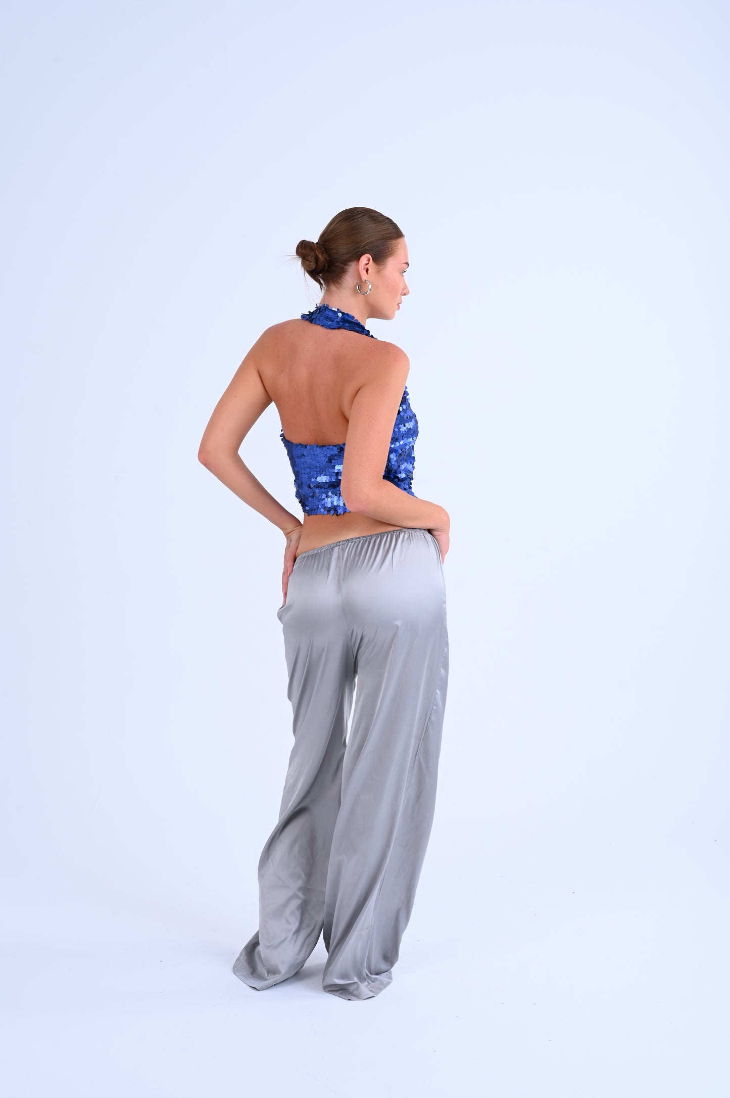 Sparkle backless top