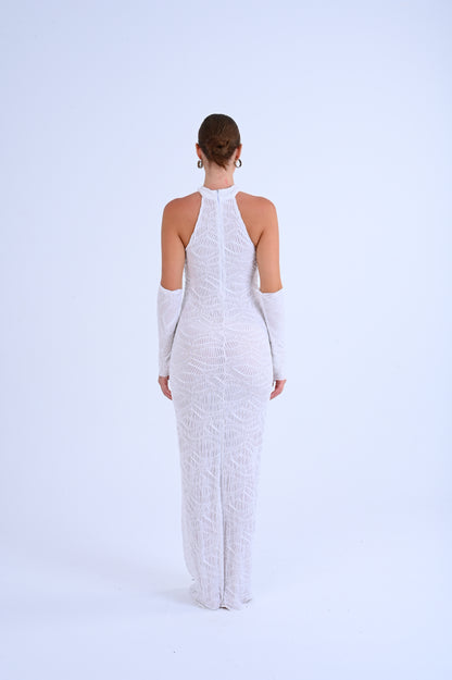 Textured waves bodycon