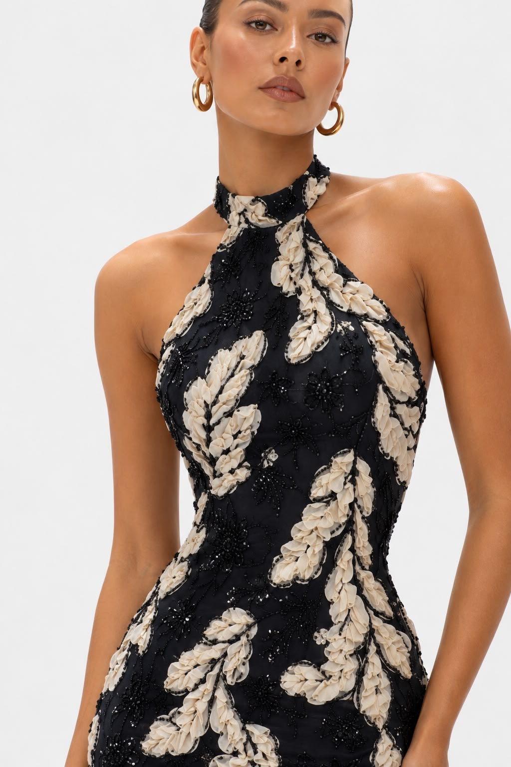 noir vine gown