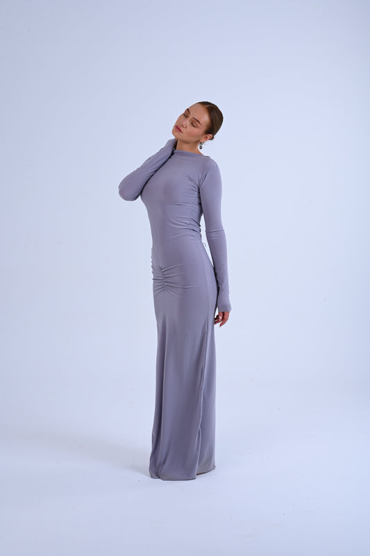 Ruched bodycon dress