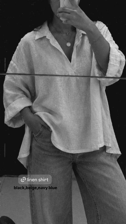 linen shirt