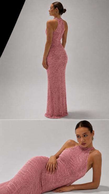 Textured waves bodycon