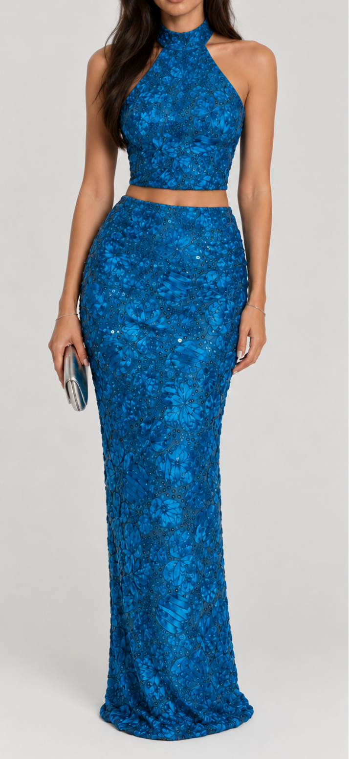teel halter neck set